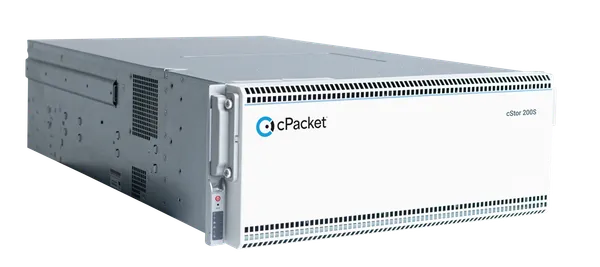 Packet Capture (cStor®)  & Analysis Observability Nodes